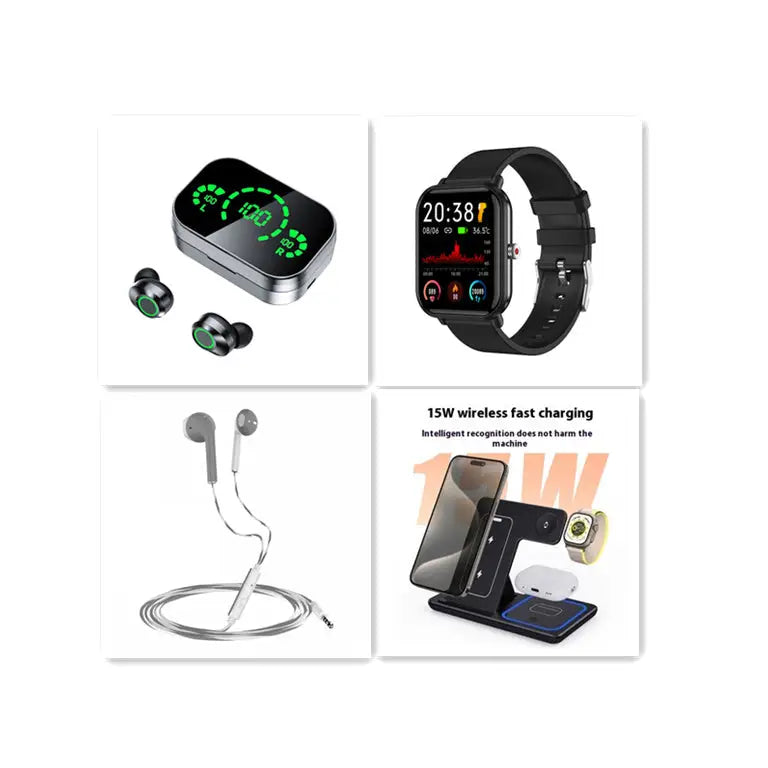Wireless Earbuds with LED Power Display and Upgraded 5.3 Core Chip Set1 / usb