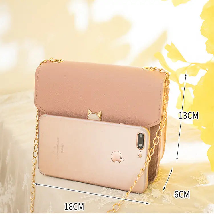 Womens Designer PU Leather Crossbody Shoulder Bag