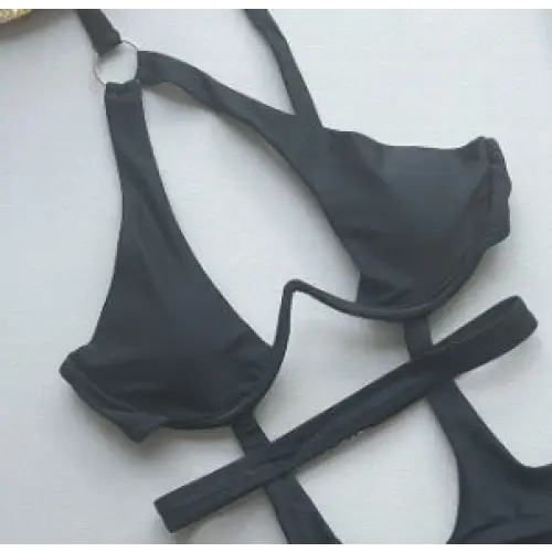 Women’s One-piece Pure Color Swimsuit