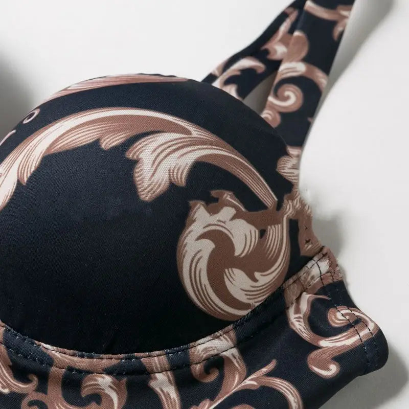 Women’s printed one-piece bikini