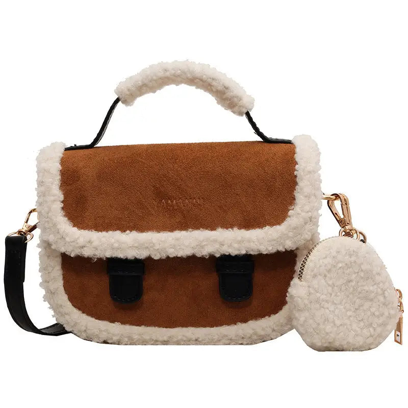 Women’s Urban Plush Crossbody Bag in Polyester