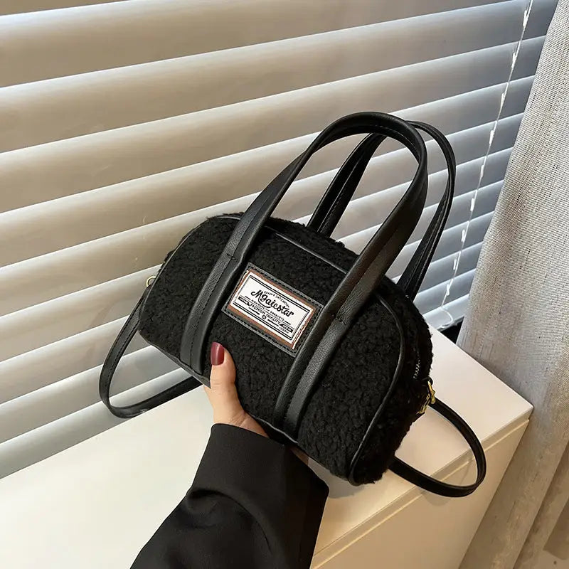 Women’s Woolen Street Trend Crossbody Bag in Multiple Colors