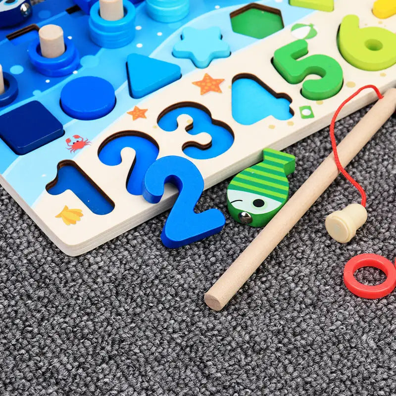 Wooden Wonders: Baby NumPuzzles for Smart Toddlers