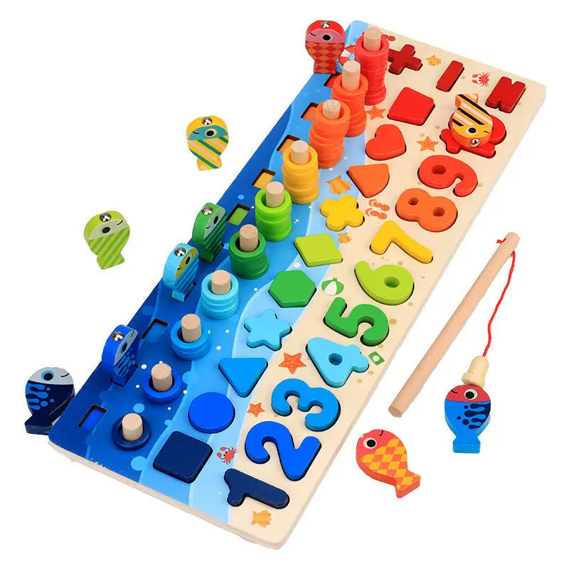 Wooden Wonders: Baby NumPuzzles for Smart Toddlers - Big
