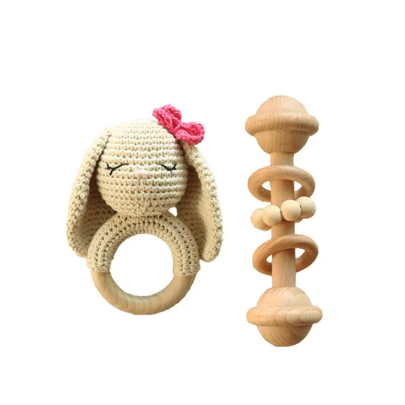 Wooly Bunny Rattle - 1 Style