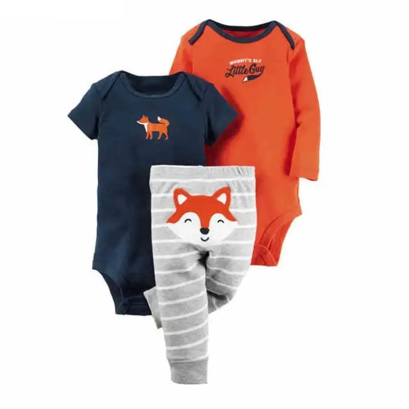 Unisex Newborn Romp Suit in Soft Breathable Fabric - LauBelle