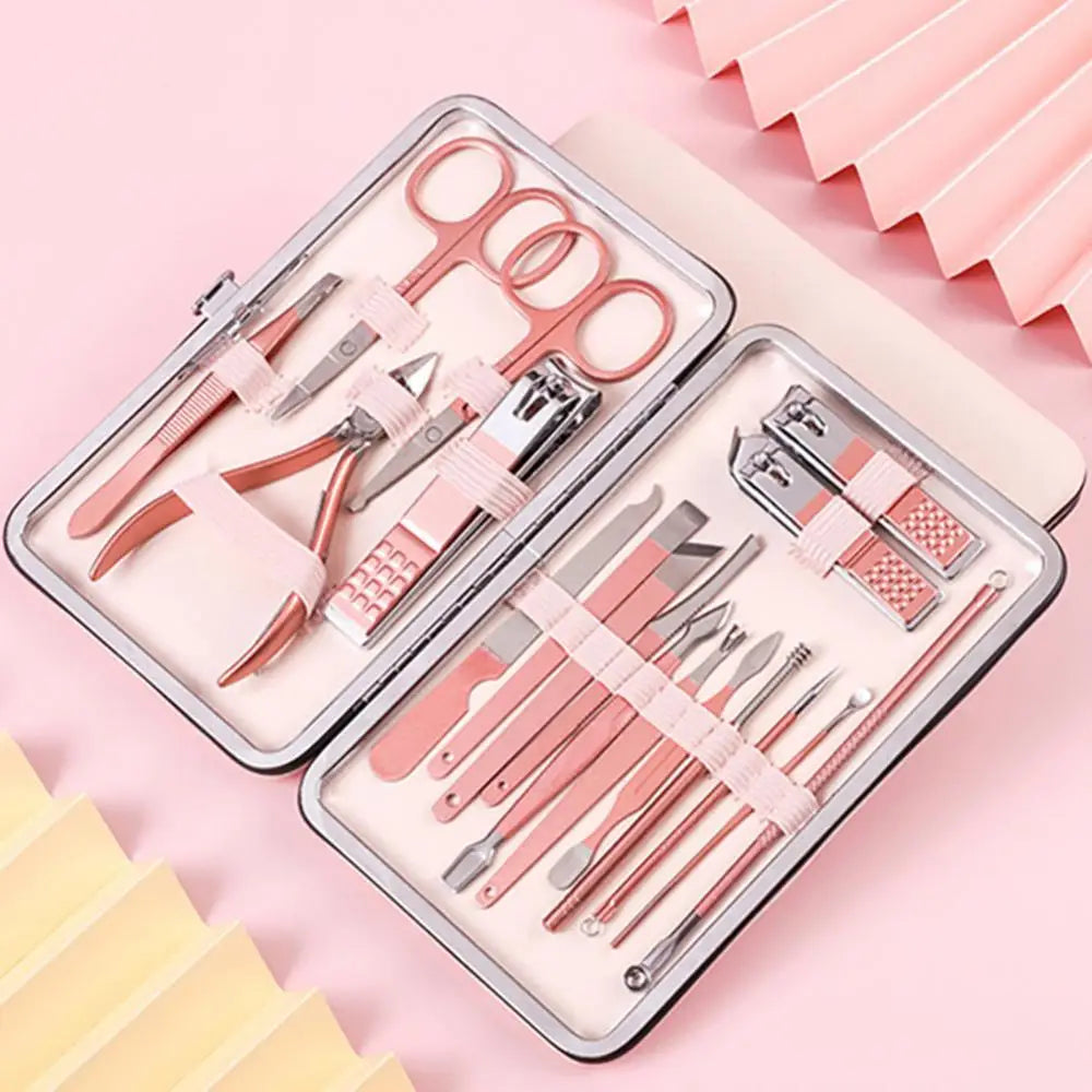 Professional Scissors Nail Clippers Set Ear Spoon Dead Skin Pliers Nail Cutting Pliers Pedicure Knife Nail Groove Trimmers - LauBelle Brand