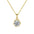 Radiant Moissanite Pendant Necklace for Elegant Versatility - LauBelle