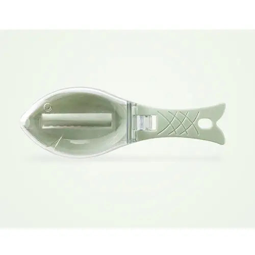 Fish Shaped Scale Remover with Cover for Clean and Easy - LauBelle Brand