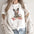 ChicMe Custom Womens Short Sleeve Floral Bunny T-Shirt - LauBelle Brand