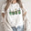 ChicMe Custom Womens Short Sleeve Floral Bunny T-Shirt - LauBelle Brand