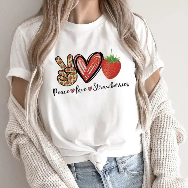 ChicMe Custom Womens Short Sleeve Floral Bunny T-Shirt - LauBelle Brand