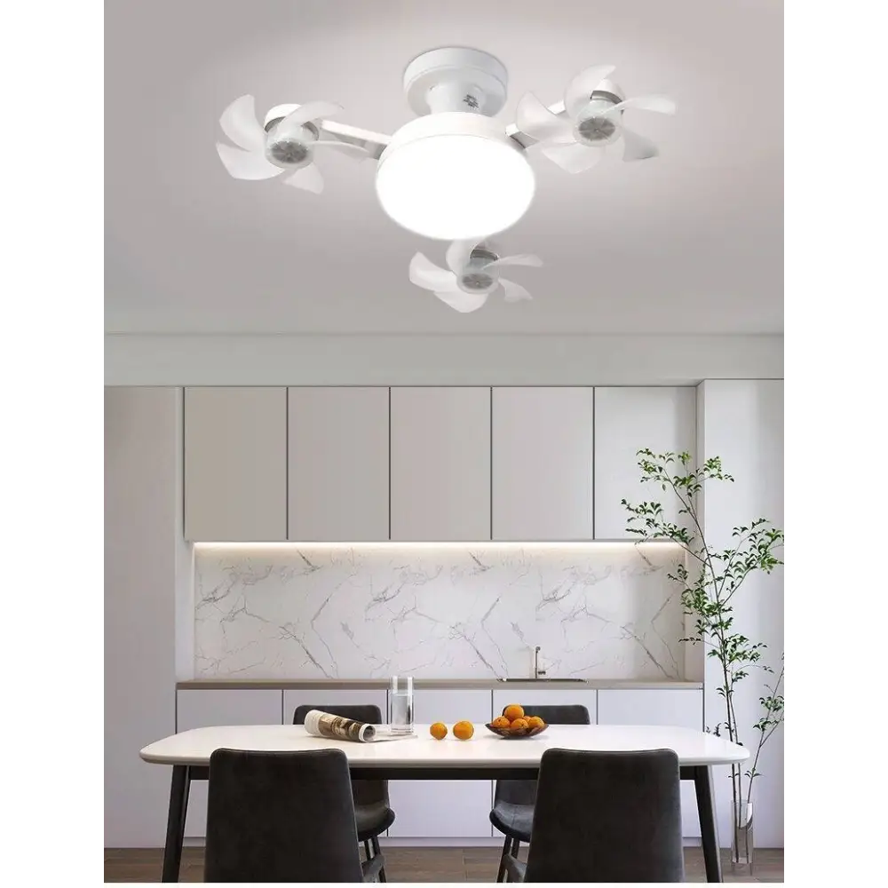 UAV Fan Lamp with Multiple Light Colors and IP66 Protection - LauBelle