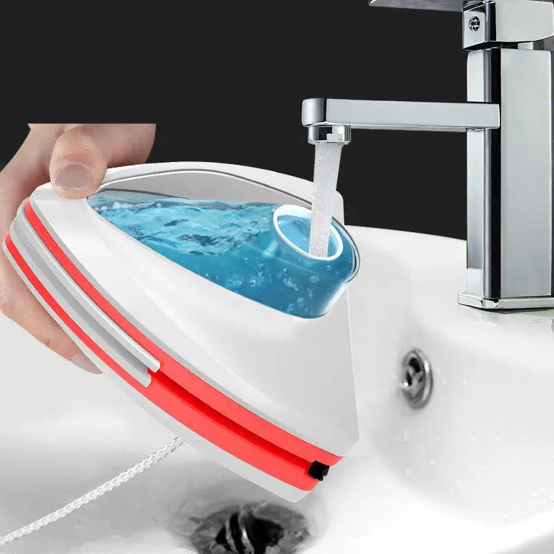 Magnetic Glass Window Cleaning Tool Automatic Water Discharge Double-layer Wiper Household Special Window Cleaner - LauBelle Brand