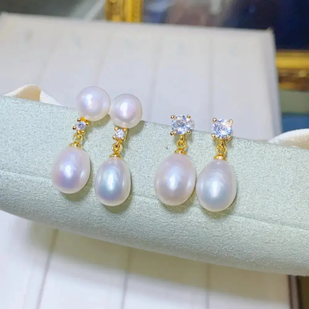 ChicS925 Retro Shine French Style Elegant Earrings - LauBelle