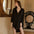 Chiffon Sleep Set with Camisole Top and Shorts - LauBelle