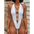 EuAm One-Piece Bikini Swim Modern Sleek Swimsuit - LauBelle