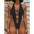 EuAm One-Piece Bikini Swim Modern Sleek Swimsuit - LauBelle