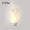 LED Silicone Shade Lamp with Switch Button for Home Use 220V - LauBelle