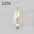 LED Silicone Shade Lamp with Switch Button for Home Use 220V - LauBelle
