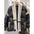 Cozy FrogVibe Furry Padded V-Neck Down Coat - LauBelle Brand