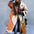 Dragon and Phoenix Woolen Coat with Intricate Back Design - LauBelle Brand