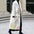 Dragon and Phoenix Woolen Coat with Intricate Back Design - LauBelle Brand