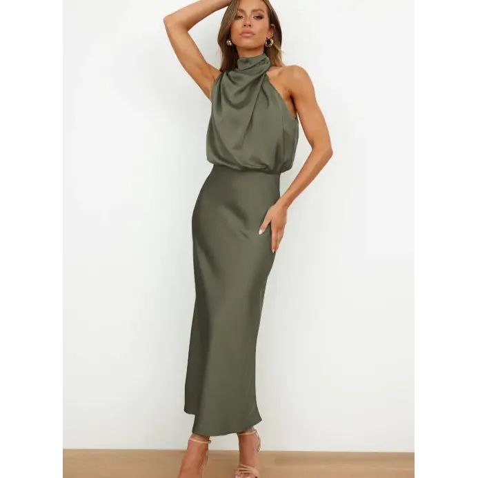ChicFlex Multi-Hue Polyester Dress - LauBelle
