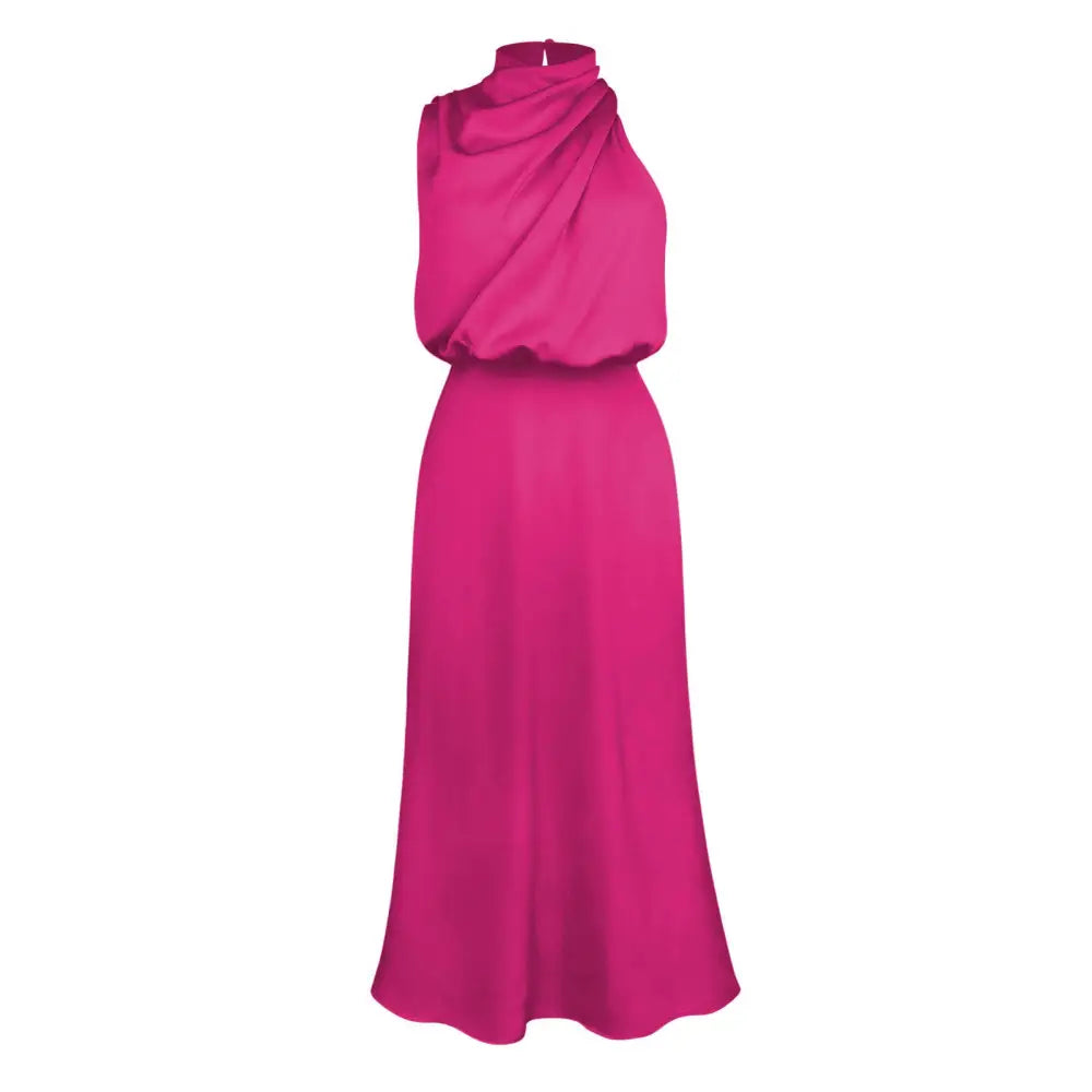 ChicFlex Multi-Hue Polyester Dress - LauBelle