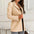 Light Blue Slim-Fit Blazer with Silver Buttons - LauBelle Brand