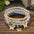 Layered Wood Bead Bracelet with Metal Accents - LauBelle