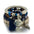Layered Wood Bead Bracelet with Metal Accents - LauBelle