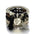 Layered Wood Bead Bracelet with Metal Accents - LauBelle