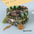 Layered Wood Bead Bracelet with Metal Accents - LauBelle