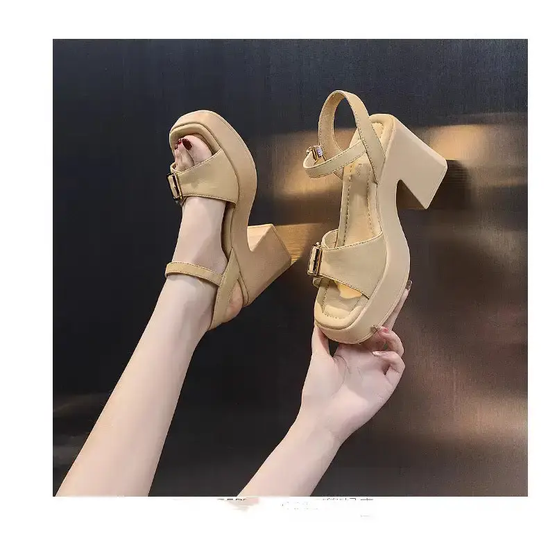 Chunky Waterproof Platform Sandals for Versatile Style - LauBelle