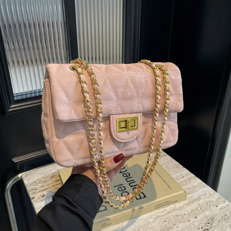 Rhombus Chain Bag Pro Stylish Geometric Handbag for Modern Fashion - LauBelle