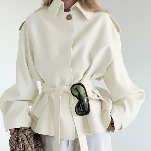 Urban Chic Longline Cardigan Trench for Leisure Style - LauBelle