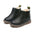 Retro Kids Casual Doc Martens Leather Boots with Yellow Stitching - LauBelle