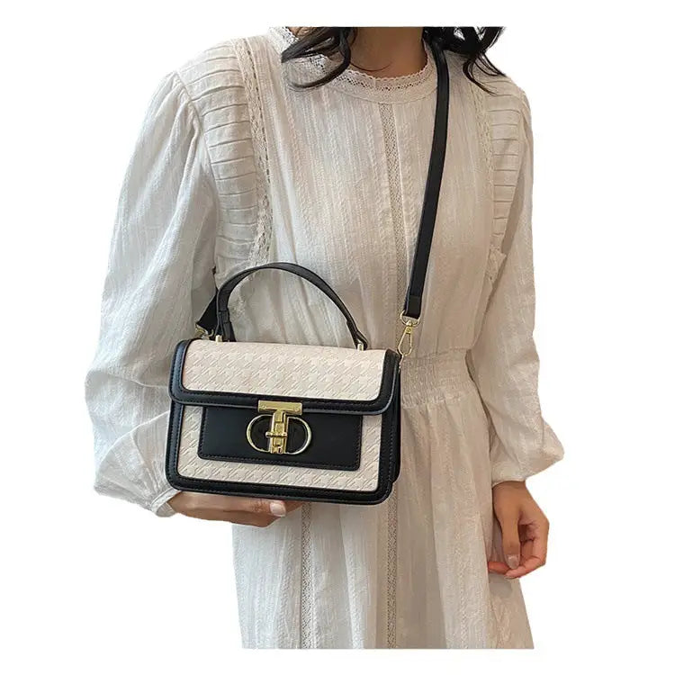 ZipComp Leather Shoulder Bag - LauBelle Brand
