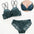 LaceLift Adjustable Gathered Bra for Small Chests - LauBelle