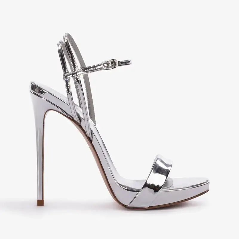 Autumn Chic Open Toe Heels for Effortless Sophistication - LauBelle Brand