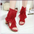 Sunsole FishmoutH Booties with Trendy Fishmouth Design - LauBelle