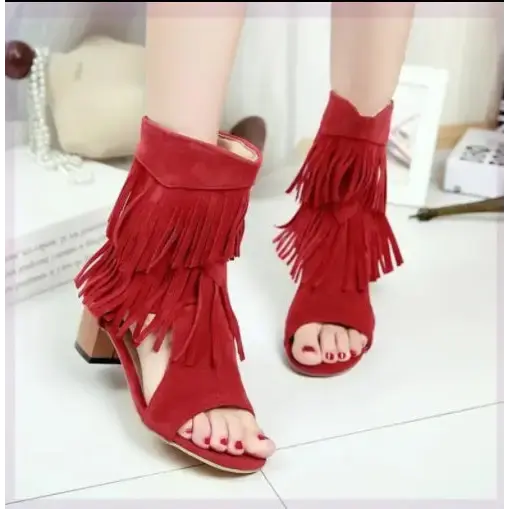 Sunsole FishmoutH Booties with Trendy Fishmouth Design - LauBelle