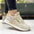 MaxRelax Flat Bottom Leisure Sneakers with Breathable Mesh Upper - LauBelle