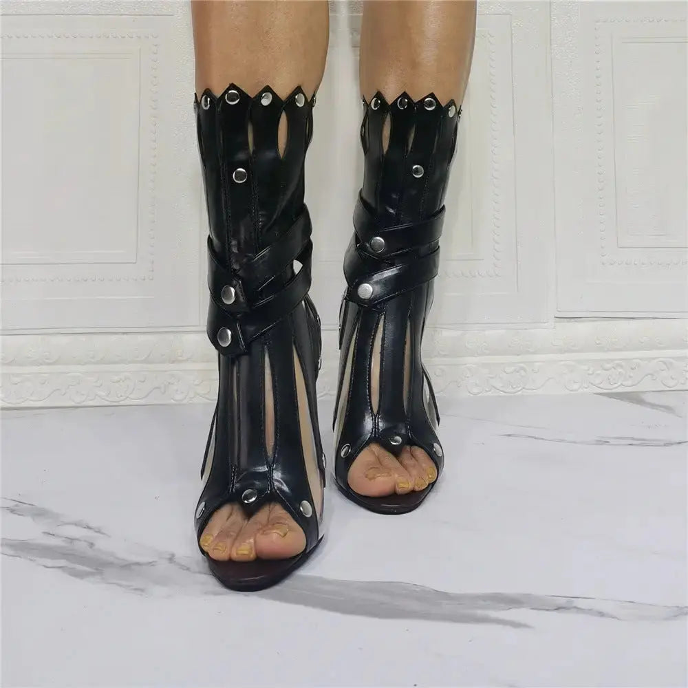 Roman Glam Heels Timeless Elegance and Modern Sophistication - LauBelle Brand
