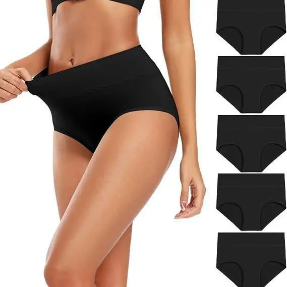 ShapePlus High Waist Briefs for Midsection Slimming and Full Coverage - LauBelle