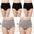 ShapePlus High Waist Briefs for Midsection Slimming and Full Coverage - LauBelle Brand