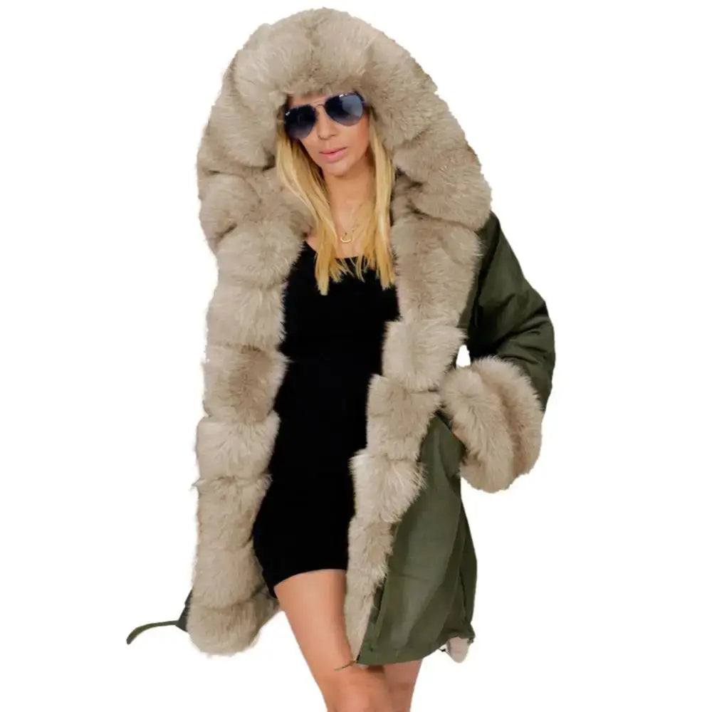 FurHaven Hooded Cotton Padded Jacket for Superior Warmth and Comfort - LauBelle Brand
