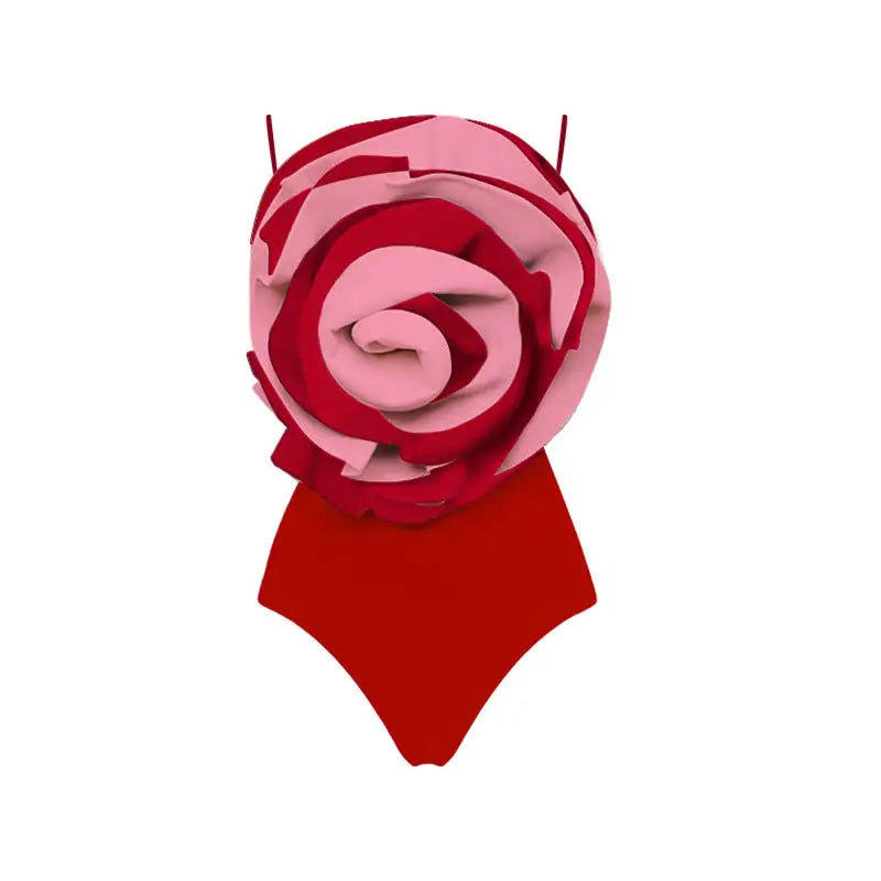 BlossomWave Womens Floral Beach Suit - LauBelle