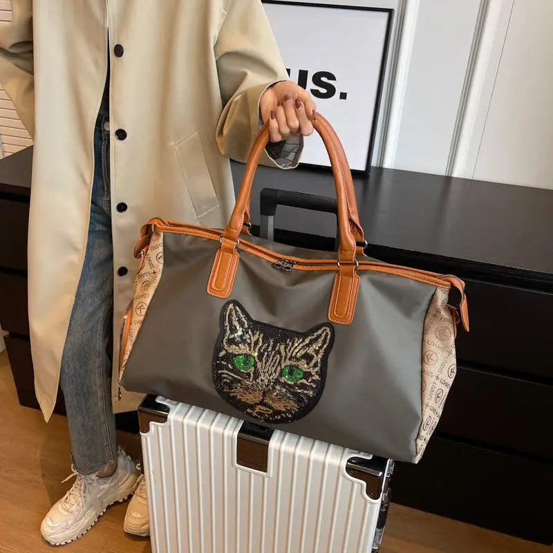 GeoPrint Waterproof Backpack - LauBelle